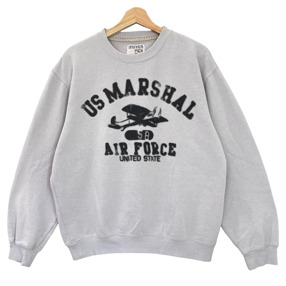 Buy Pick United State Marshall Airforce Crewneck Sweatshirt Us Marshall Air  Force Sweater Us Marshall Air Force Big Logo Sweatshirt Size M Online in  India - Etsy