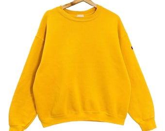 Pick!! Vintage 90’s Edwin Plain Crewneck Sweatshirt Edwin Crewneck Pullover Vintage Edwin Plain Sweater Dark Size M