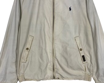PICK!! Vintage Polo Ralph Lauren Harrington Small Pony Zipper