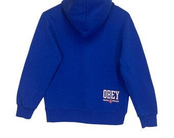 Pick Vintage Obey Propaganda Box Logo Hoodies Obey Sweater Obey Big Logo Pullover Hoodies Size S Etsy