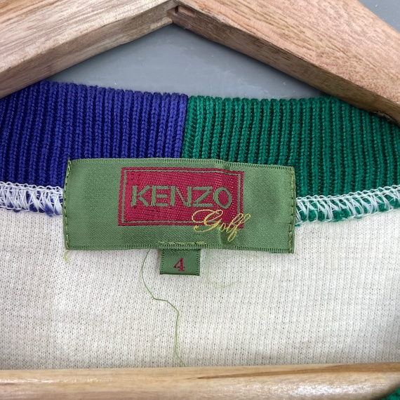 PICK!! Vintage 90s Kenzo Golf Crewneck Sweatshirt… - image 10