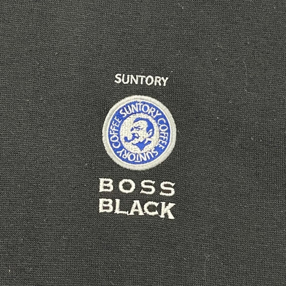 PICK!! Vintage 90's Suntory Boss Coffee Pullover … - image 5
