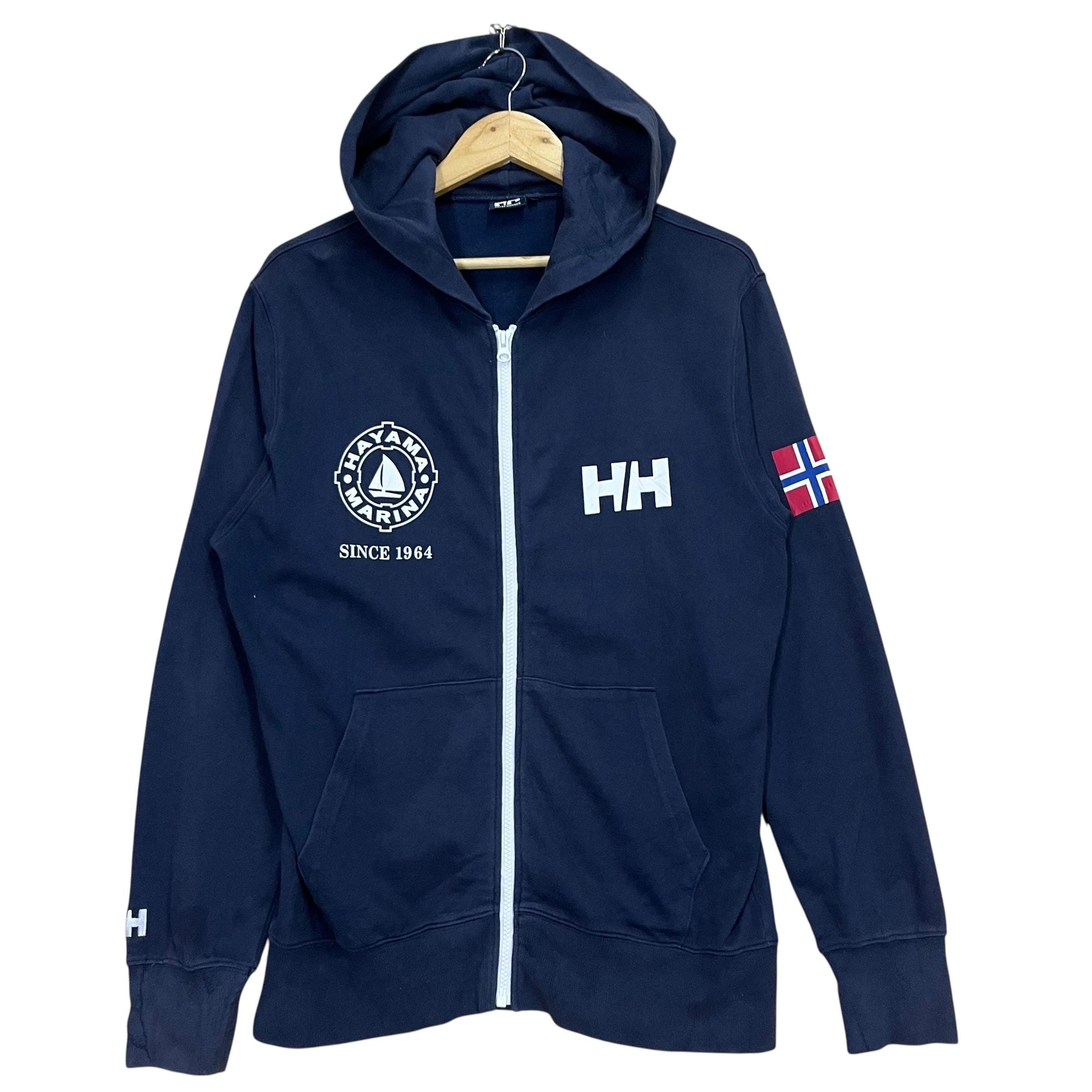 PICK!! Vintage Helly Hansen Fullzip Hoodie Helly Hansen Hayama