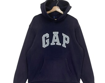 Pick!! GAP Big Logo Pullover Hoodie Gap Sweater Gap Hoodies Gap Big Logo Embroidered Pullover Hoodie Size L