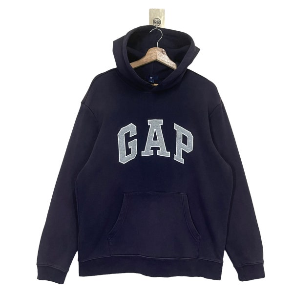 Pick!! GAP Big Logo Pullover Hoodie Gap Sweater Gap Hoodies Gap Big Logo Embroidered Pullover Hoodie Size L