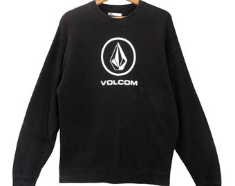 PICK!! Vintage 90's Volcom Crewneck Sweatshirt Volcom Sweater Volcom Big Logo pullover Crewneck Sweatshirt Size M