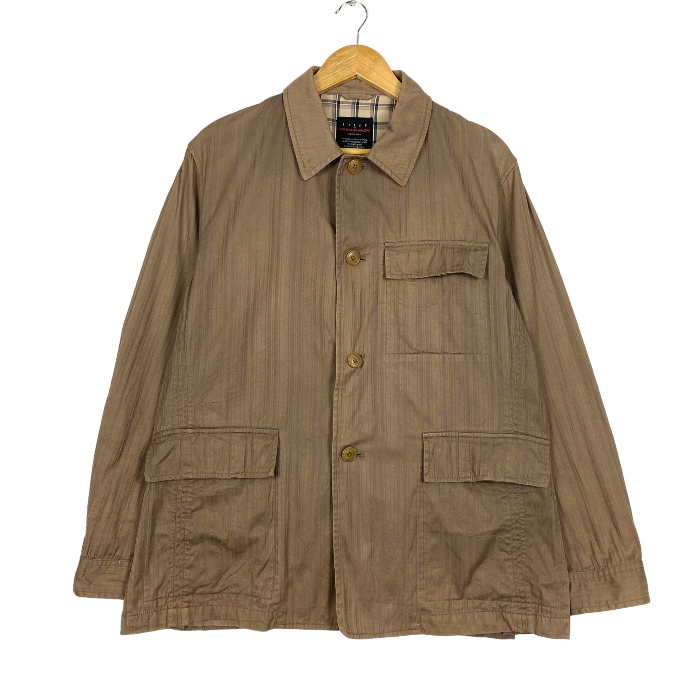 ニューバランス メンズジャケット L メンズ L (KANSAI YAMAMO PICK!! Vintage 90's Sissy by Kansai Yamamoto Chore Denim Jacket