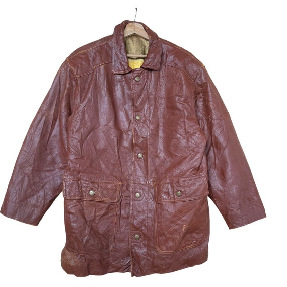 PICK!! Vintage 90’s Gianni Valentino Leather Jack… - image 1