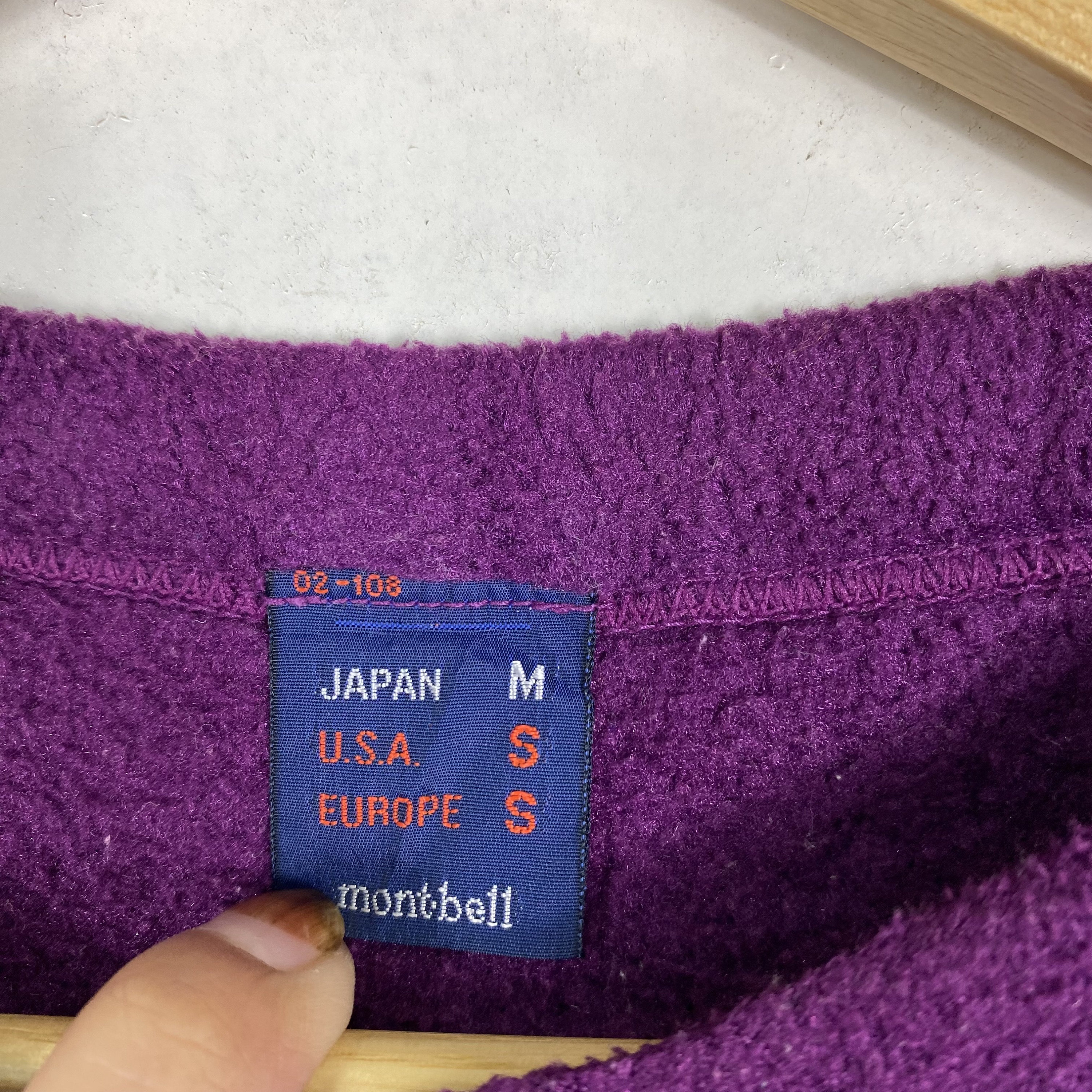 Pick!! Vintage 90s Mont Bell Crewneck Fleece Mont Bell Fleece Mont 