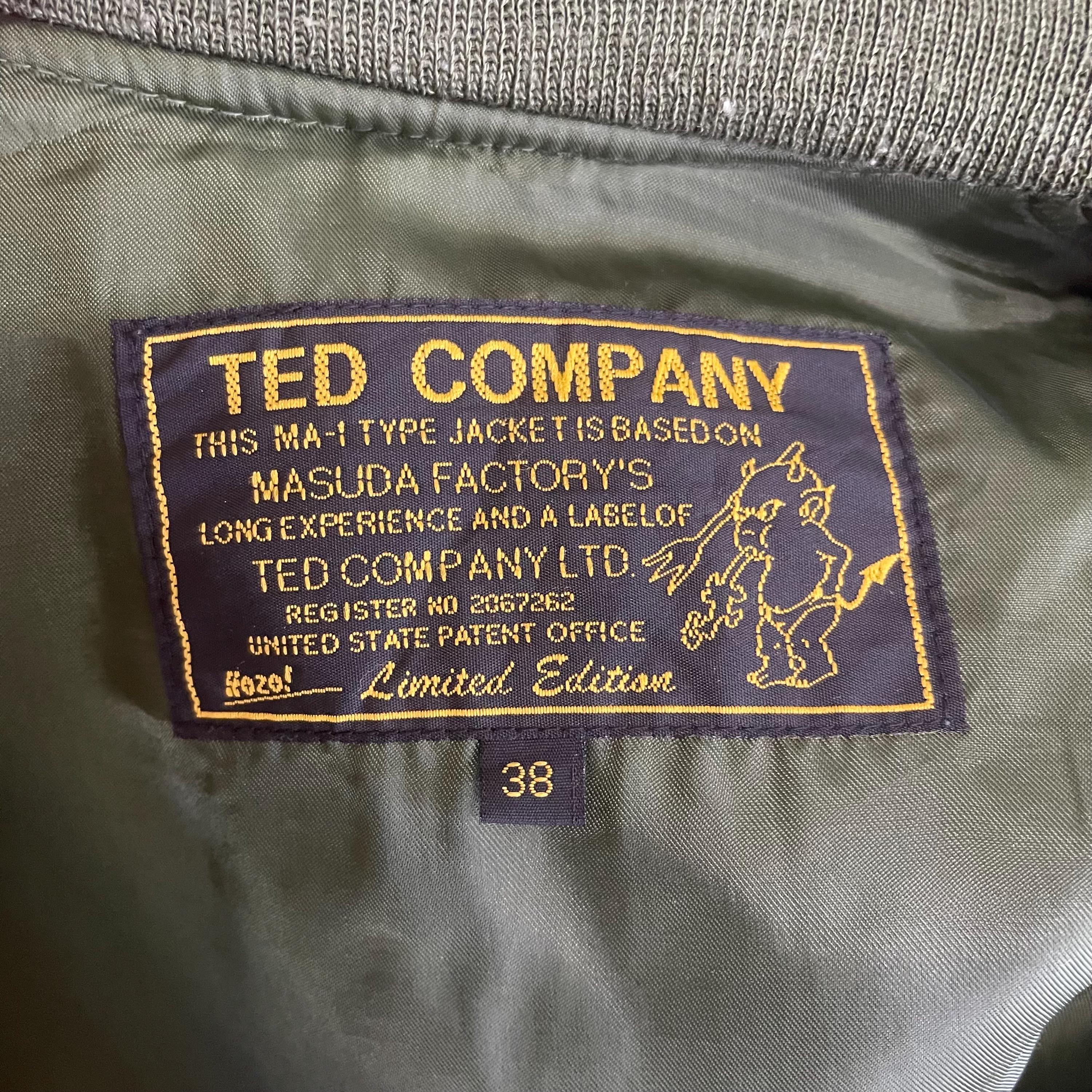 TED COMPANY Teddon MA-1ジャケット USED Vintage 90s Ted Company MA
