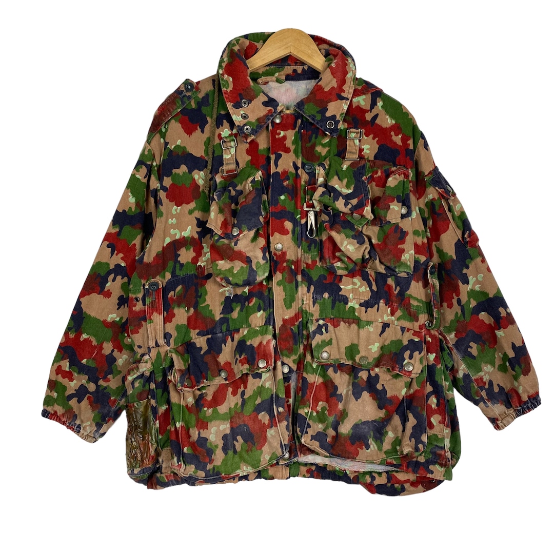 Pick!! Vintage 60s/70s Swiss Army Combat Heavyweight Jacket M83