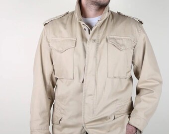 Pick!! Vintage 80s Alpha Industries M65 Field Jacket Alpha