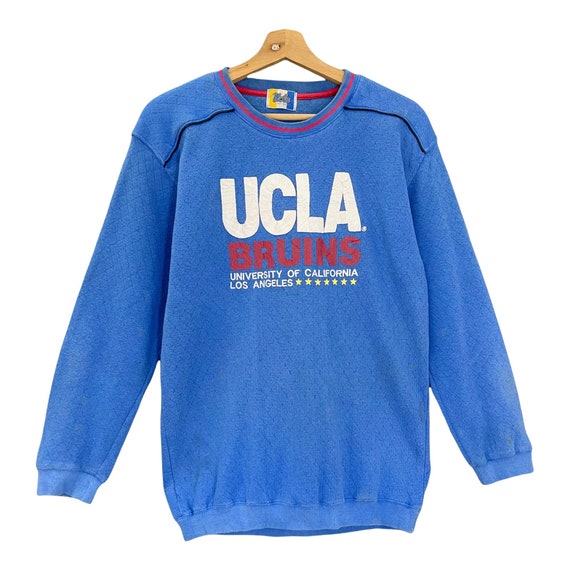 MarkQusemmVtg Pick!! Vintage 90s UCLA Bruins Crewneck Sweatshirt UCLA Sweater UCLA Printed Big Logo Crewneck Sweatshirt Size M