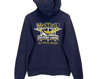 Pick!! Vintage Hysteric Glamour Big Logo Zipper Hoodie Hysteric Lodge Too Hot To Handle Big Logo Zipper Hoodie Size Medium