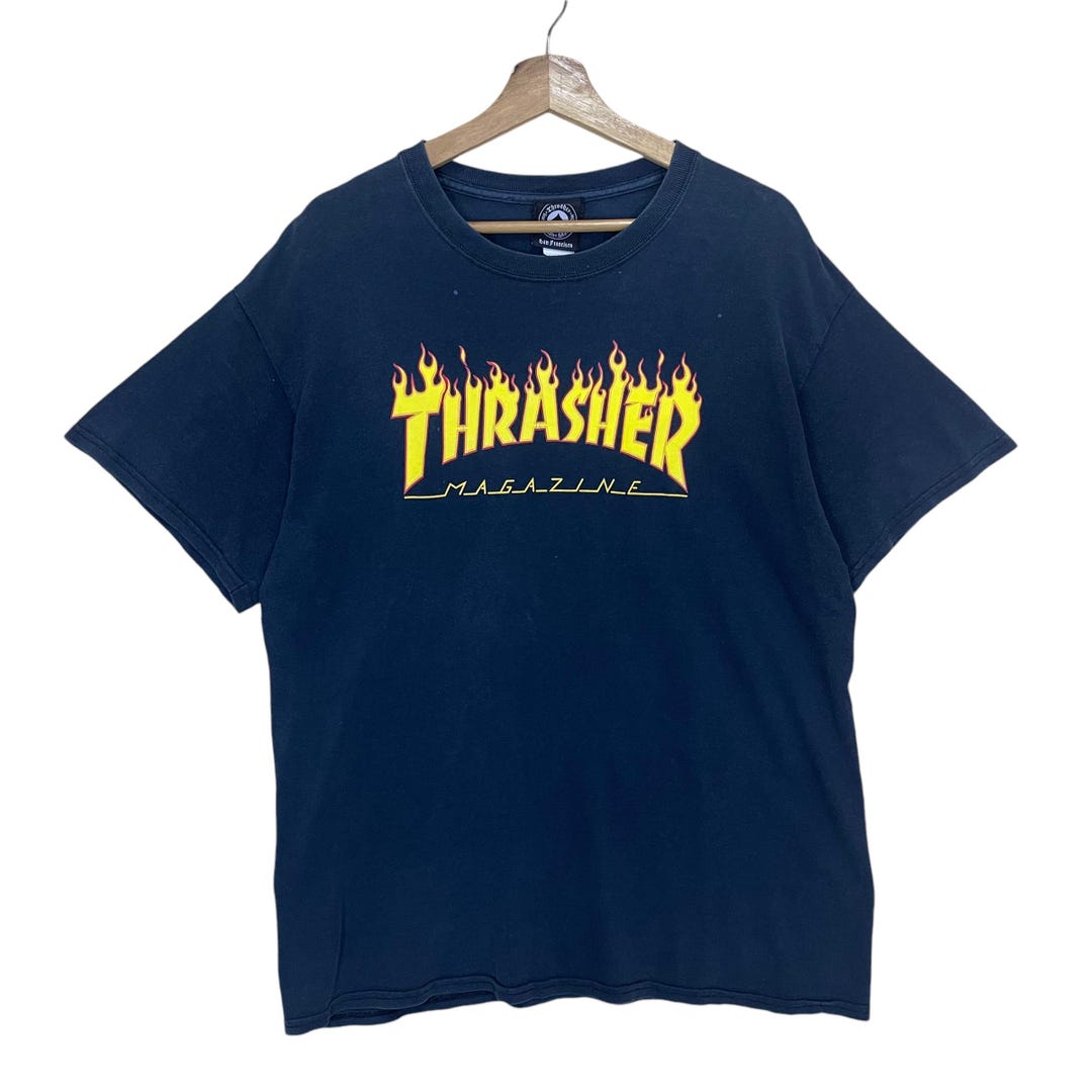 Pick!! Thrasher Skaterboard Magazine Big Logo Tee Thrasher