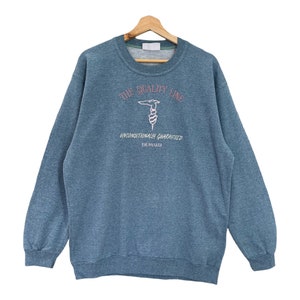 Pick!! Vintage Trussardi Crewneck Sweatshirt Trussardi Sweater Trussardi Big Logo Embroidered Crewneck Sweatshirt Size L