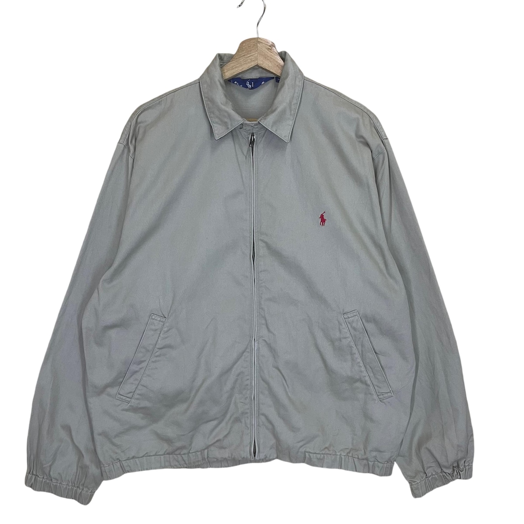 PICK!! Vintage 90s Polo Ralph Lauren Harrington Small Pony Zipper