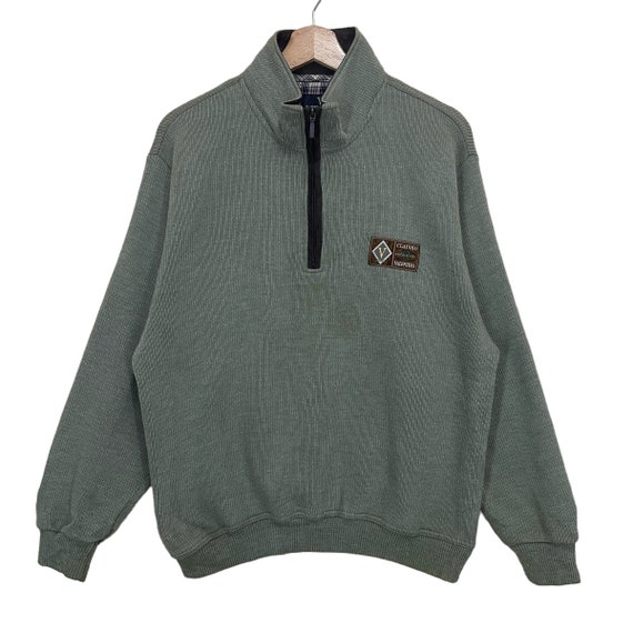 【VALENTINO】1990s Half Jip Logo S/S Knit VALENTINO】1990s Half Jip Logo S/S Knit