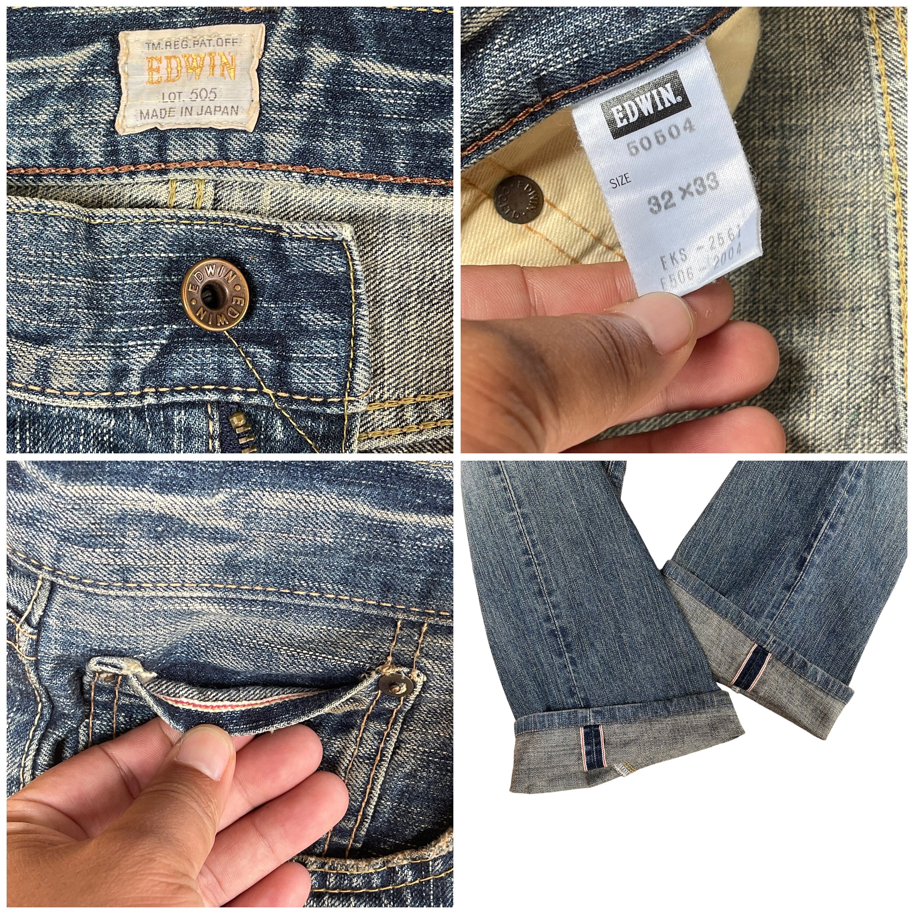 PICK!! Vintage Edwin 505ZX Selvedge Denim Made in Japan