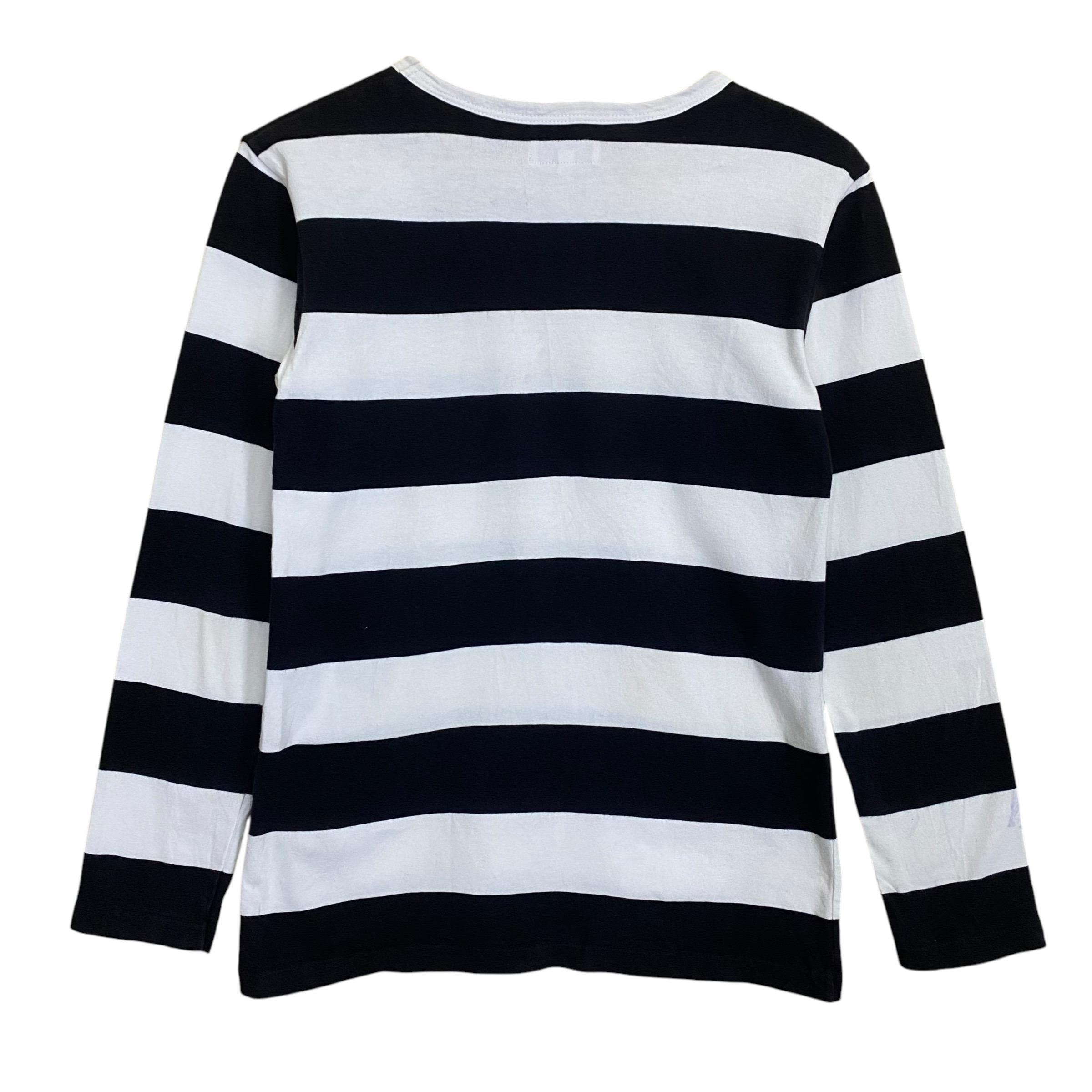 〔archive〕90s agnès b. striped turtleneck 90s agnes b. boat neck striped t-shirt masterpiece archive