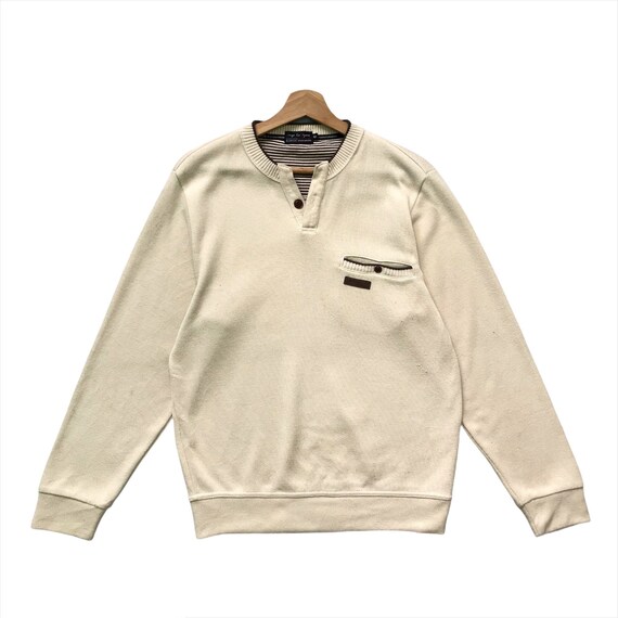 Pick!! Vintage Kansai Yamamoto Button Up Crewneck