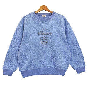 Pick!! Vintage 90’s Ellesse Big Logo Spellout Embroidered Crewneck Sweatshirt Ellesse Sweater Ellesse Pullover Sweatshirt Size S