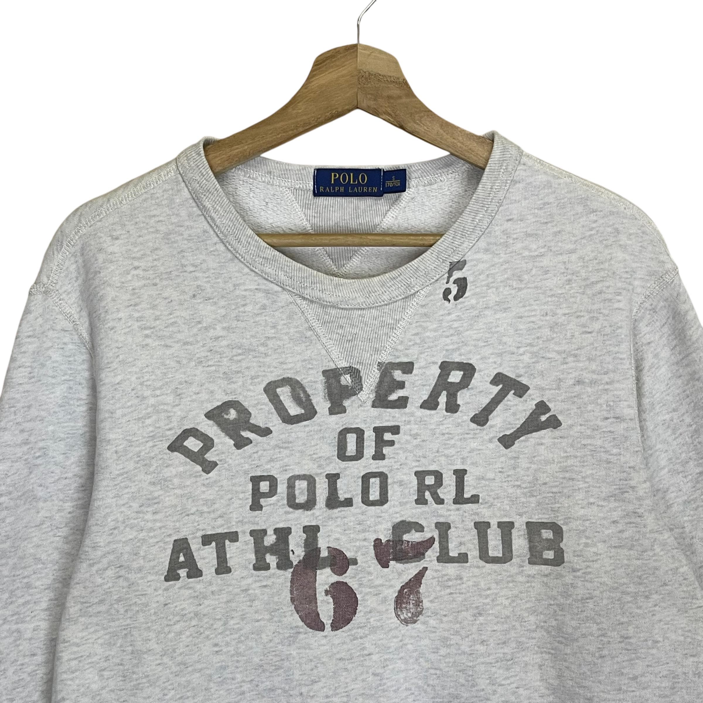 PICK!! Polo Ralph Lauren Property of Polo RL Big Logo Crewneck