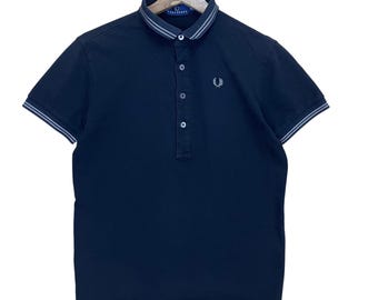 Pick!! Vintage 90s Fred Perry Small Logo Collar Shirts For Women Size Small
