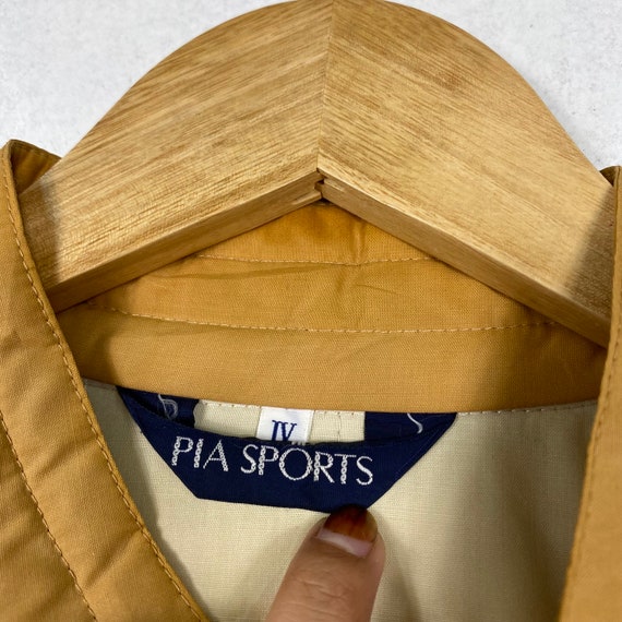 Pick!! Vintage 90s Pia Sport Zipper Jacket Pia Sp… - image 10