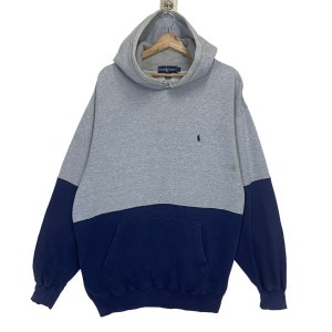 PICK!!Vintage Polo Ralph Lauren Hoodies Polo small Pony Crewneck Hoodies Ralph Lauren Polo Small Pony Sweater Size L