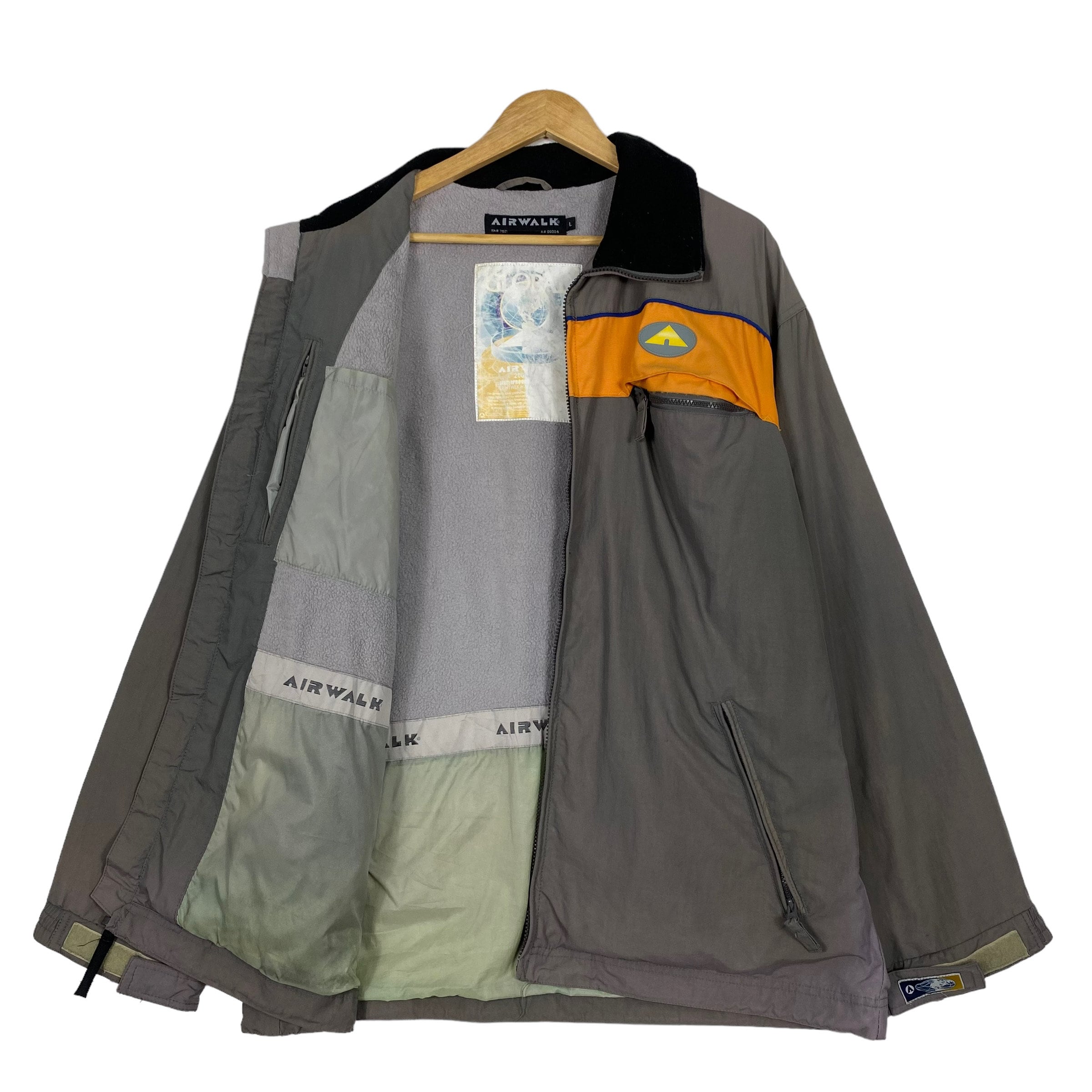 PICK!! Vintage 90's Airwalk Zipper Jacket Airwalk Skaterboards
