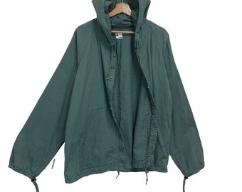 Kies!! Vintage Conry-hoodyjack Conry Army-stijl hoodiejack met rits, maat M