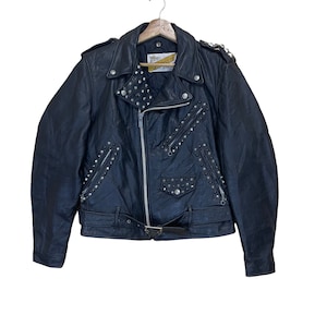 Vintage 60s/70s Schott A2 Bomber Leather Punk Motocycle Vintage 60s/70s Schott A2 Bomber Leather Punk Motocycle