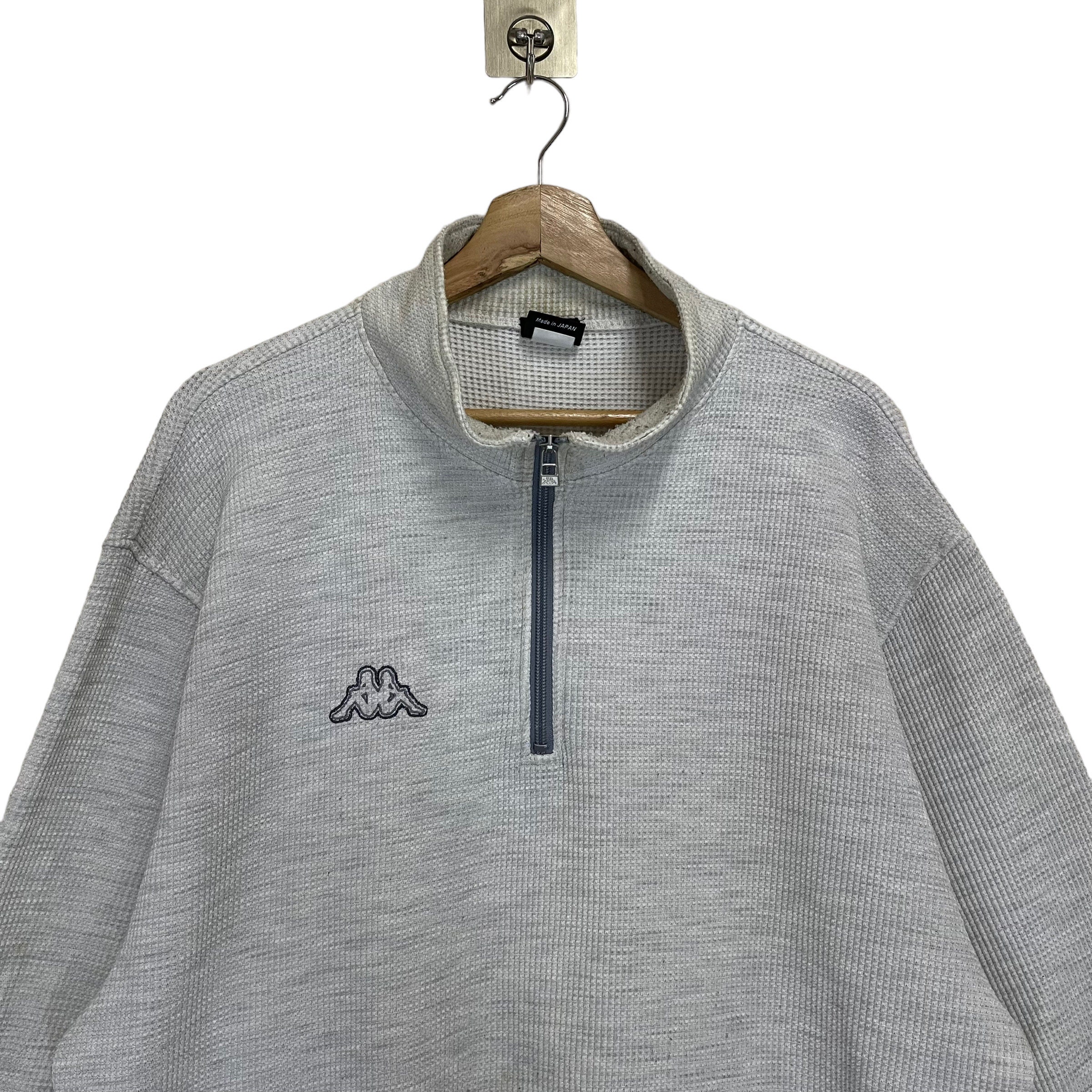 その他 90s Kappa half-zip mesh track top Pick!! Vintage 90s Kappa Made in Japan Halfzip Sweatshirt Kappa