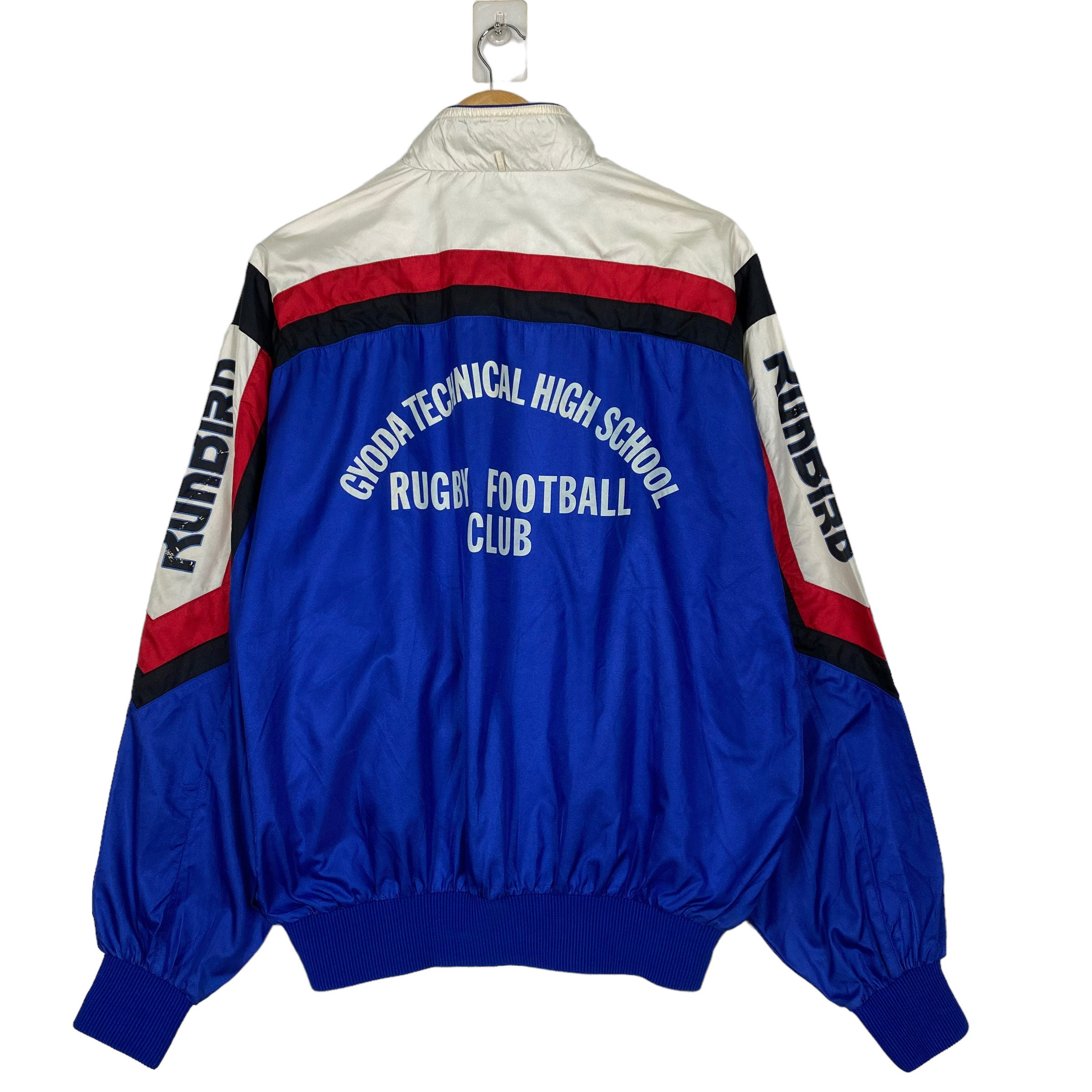 Vintage Runbird Mizuno Made in Japan Colour Block Zipper Jacket