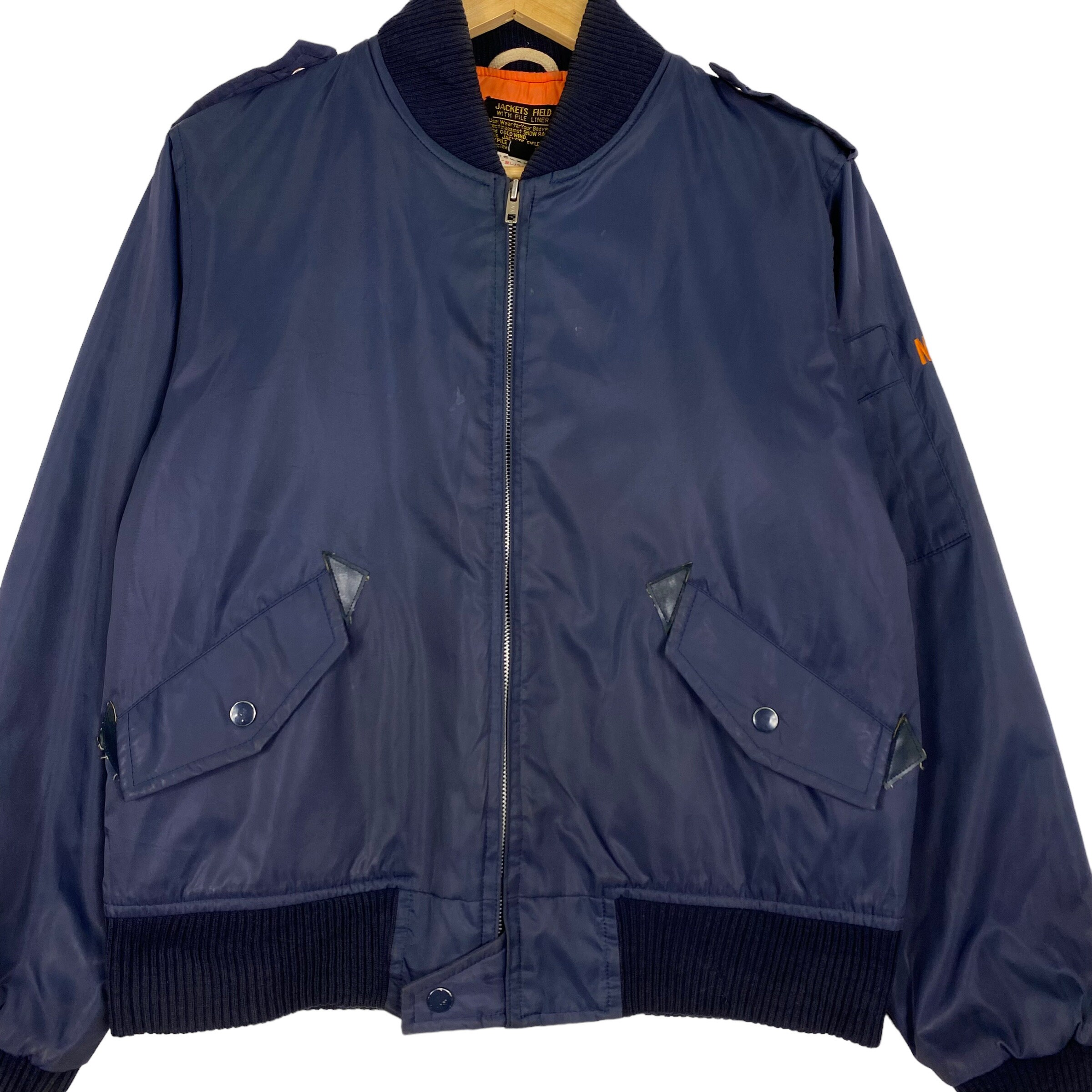 RARE!! Vintage 90s Field With Pile Liner Bomber Jacket Size M - Etsy RARE!! Vintage 90s Field With Pile Liner Bomber Jacket Size M - Etsy