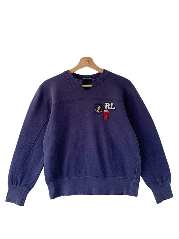 Pickvintage 90s Chaps Ralph Lauren Crewneck Sweatshirt Chaps Sweater Chaps Embroidered Small Logo Sweatshirt Size S Etsy UK
