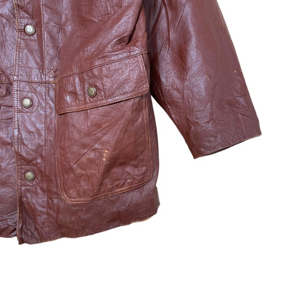 PICK!! Vintage 90’s Gianni Valentino Leather Jack… - image 4