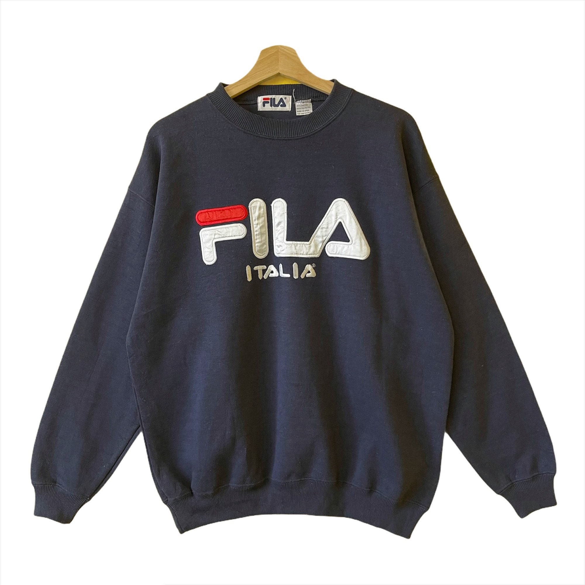 Pick Vintage Fila Crewneck Sweatshirt Fila Sweater Fila | Etsy