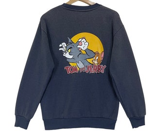 Wähle!! Tom und Jerry Sweatshirt Rundhalsausschnitt Tom und Jerry Sweatshirt Größe M