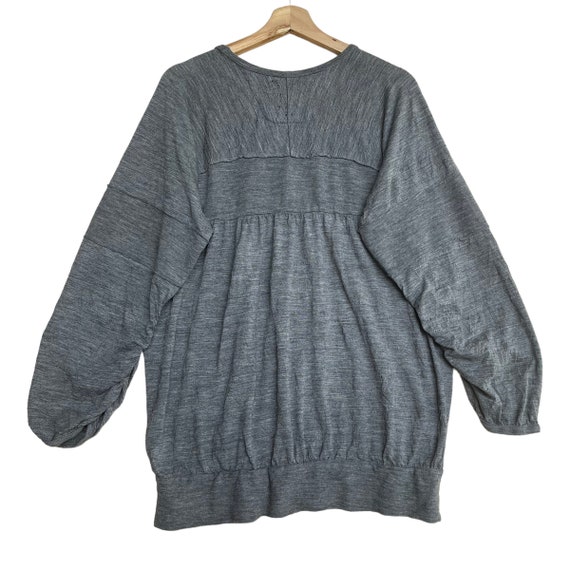 Pick! Vintage 90s Zucca By Issey Miyake Sweater Z… - image 8