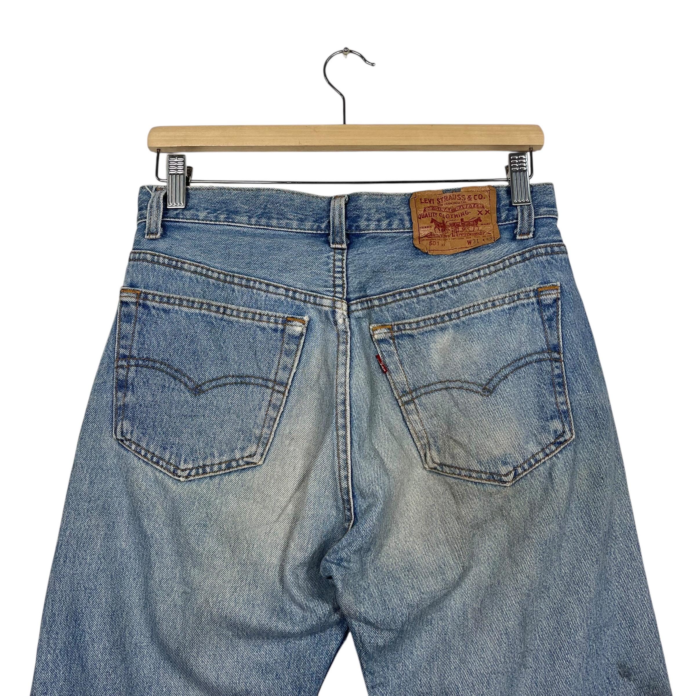 【made in USA】90’s Levi’s 501xxダメージ加工ジーンズ 90年代ヴィンテージ リーバイス 501xx ダメージ加工デニム リーバイス