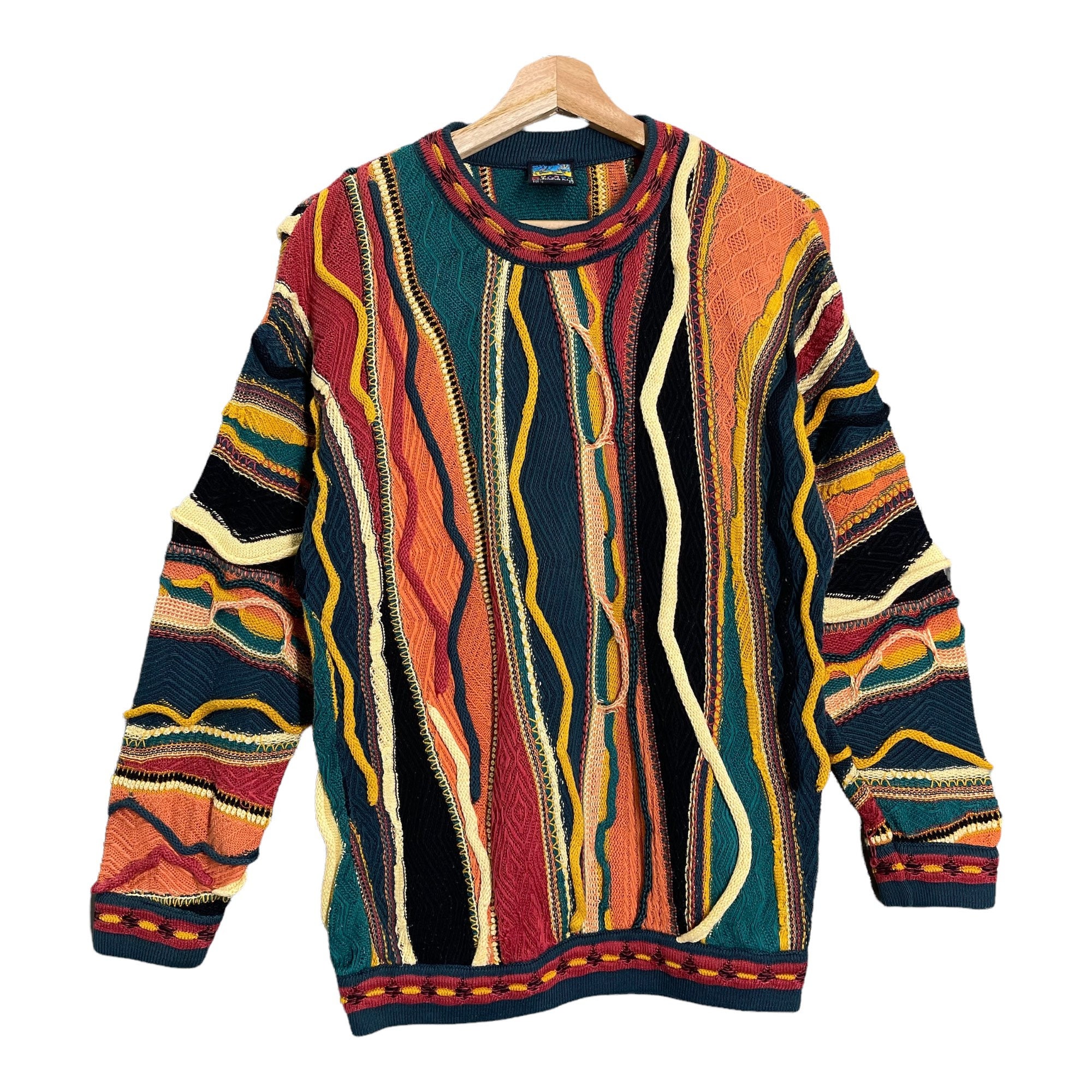 Coogi Style Sweater - Etsy