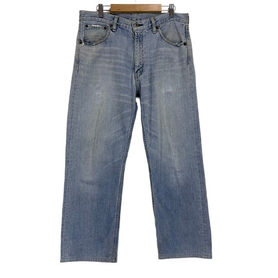 32x28 Vintage 90s Levis 503 Denim Faded Blue Jeans 1990s Levis 503