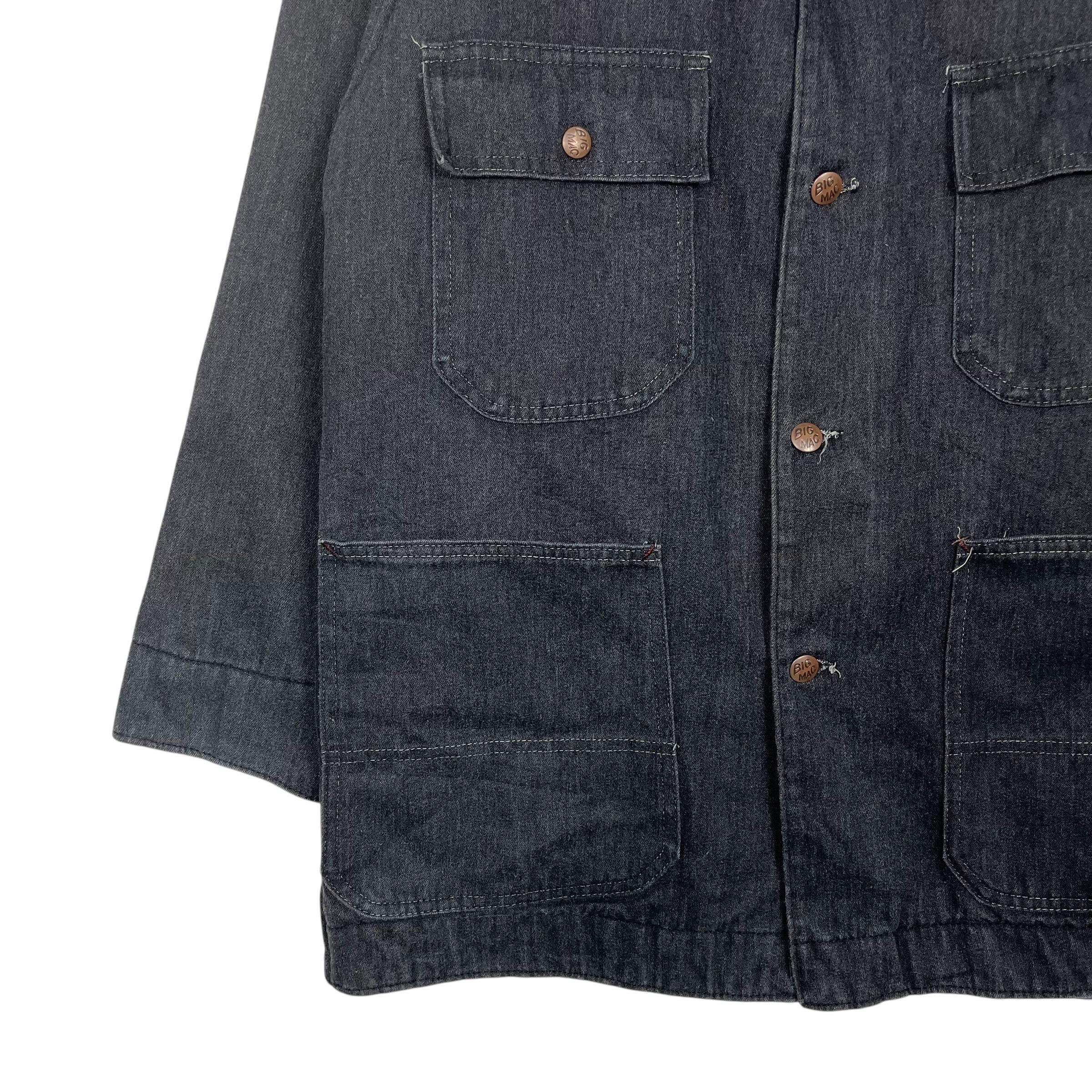Vintage 90s Big Mac Japan Chore Jacket Big Mac Japan Denim Chore