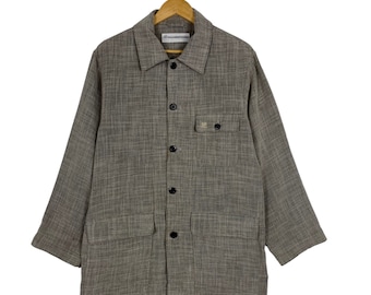 Pick!! Vintage Courreges Homme Button Jacket Courreges Homme Button Light Jacket Size M
