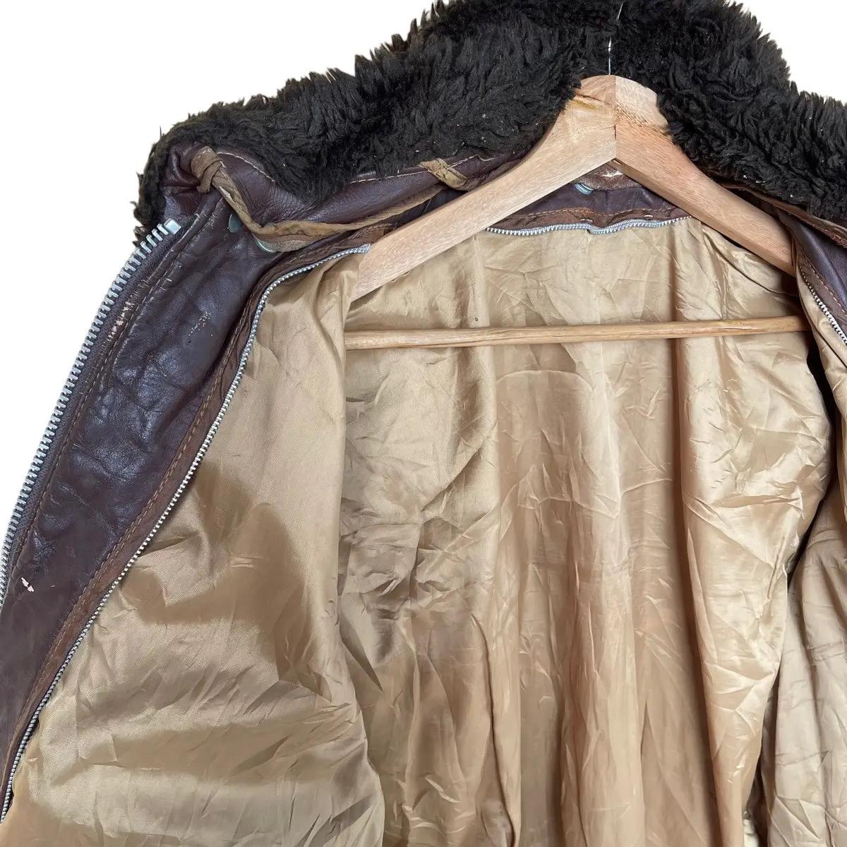 Pick!! Vintage 70s SCHOTT BROS Type A2 Leather Flight Jacket