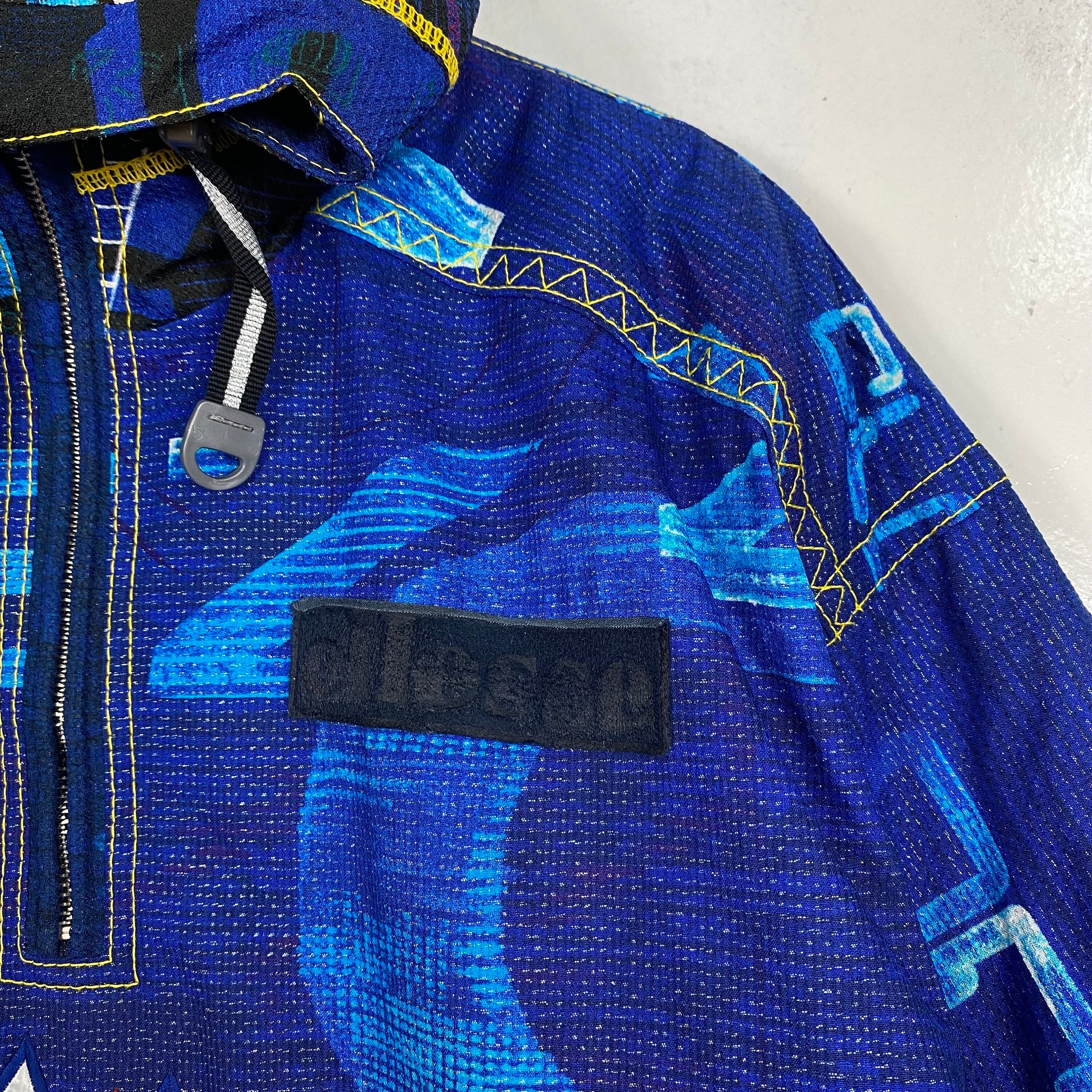 Pick!! Vintage 90's Ellesse Italy Lock on Anorak Halfzip Ski