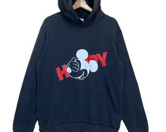 Wähle!! Vintage 90er Jahre Mickey Mouse Crewneck Hoodie Micky Maus Pullover Micky Maus Big Logo Pullover Hoodie Größe M