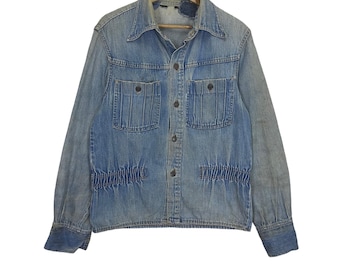 RARE ~ Vintage 1950s/1960s LEE 101-J Denim Jean Jacket ~ Size 40 R